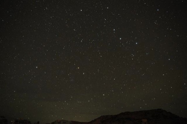Stars in Western Sahara