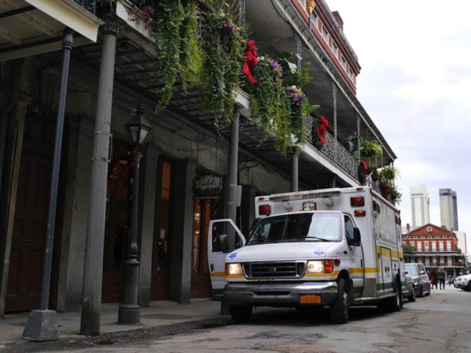 Ambulance in new orleans